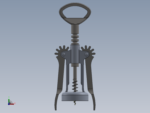 翼形开瓶器前视缩略图