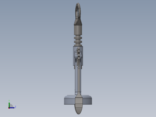 翼形开瓶器左视缩略图
