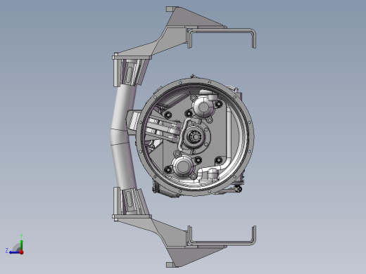 发动机支撑系统右视缩略图
