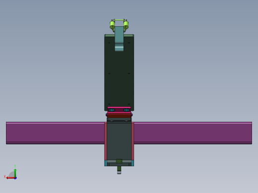 简易工件夹具后视缩略图
