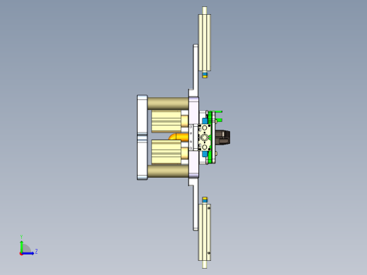 Z581C-笔记本CNC工装夹具三维模型CNC7-0806左视缩略图