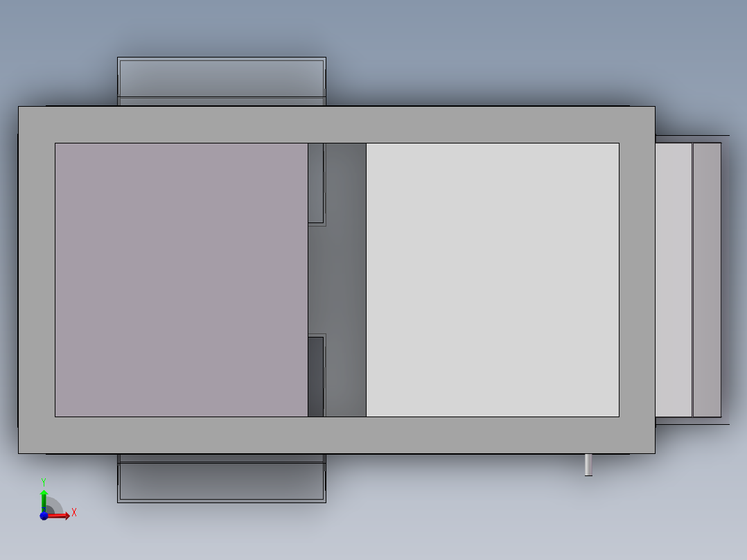 农用风选机sw18前视图