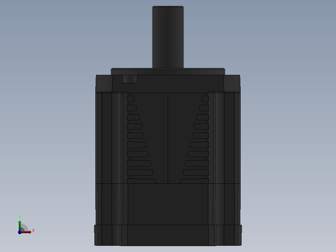 电机INOVANCE MSIH1-20B30CB-A331Z前视图