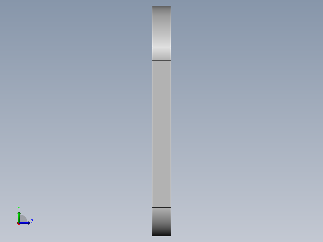 滚子链 06B-38节01左视图