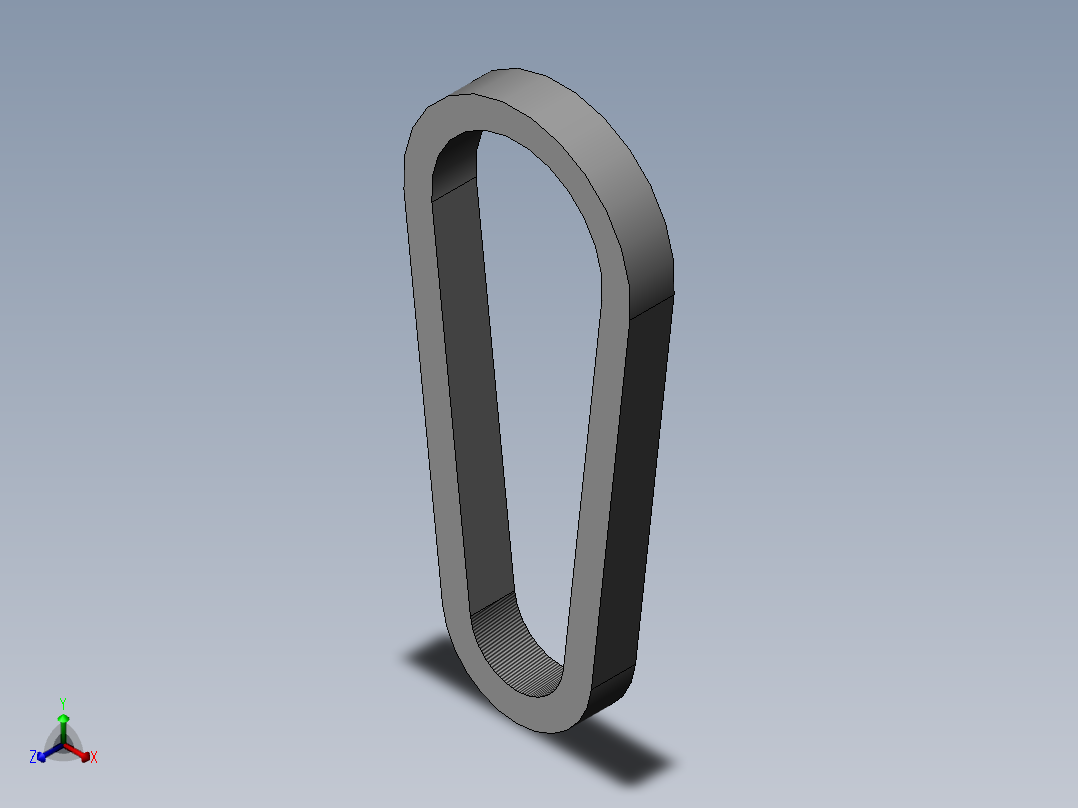 滚子链 06B-38节01正等轴测图