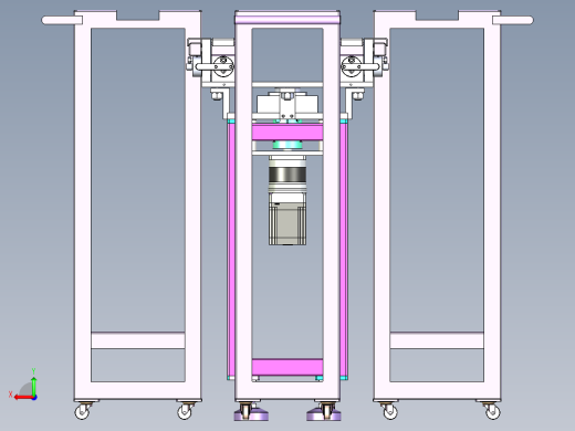 半导体晶圆盒转运架后视缩略图