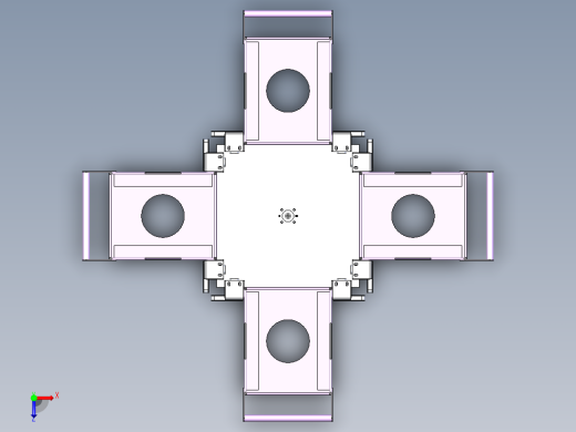半导体晶圆盒转运架俯视缩略图