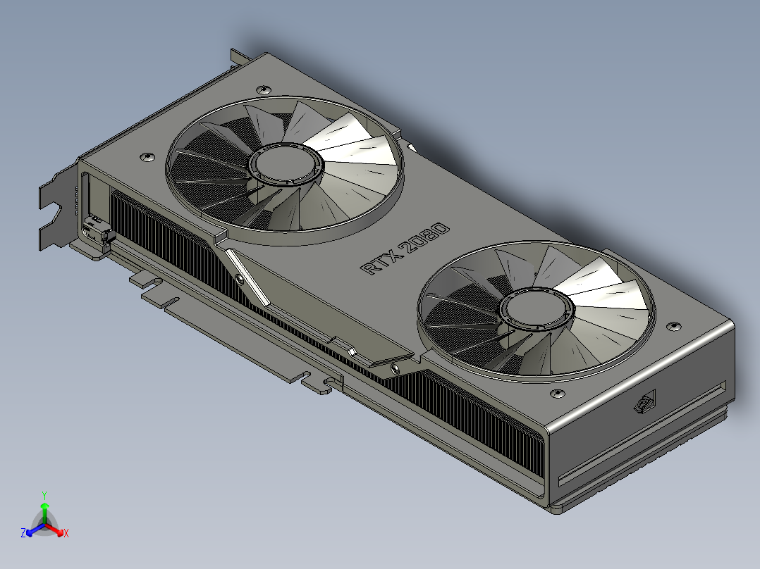 显卡(31)正等轴测图