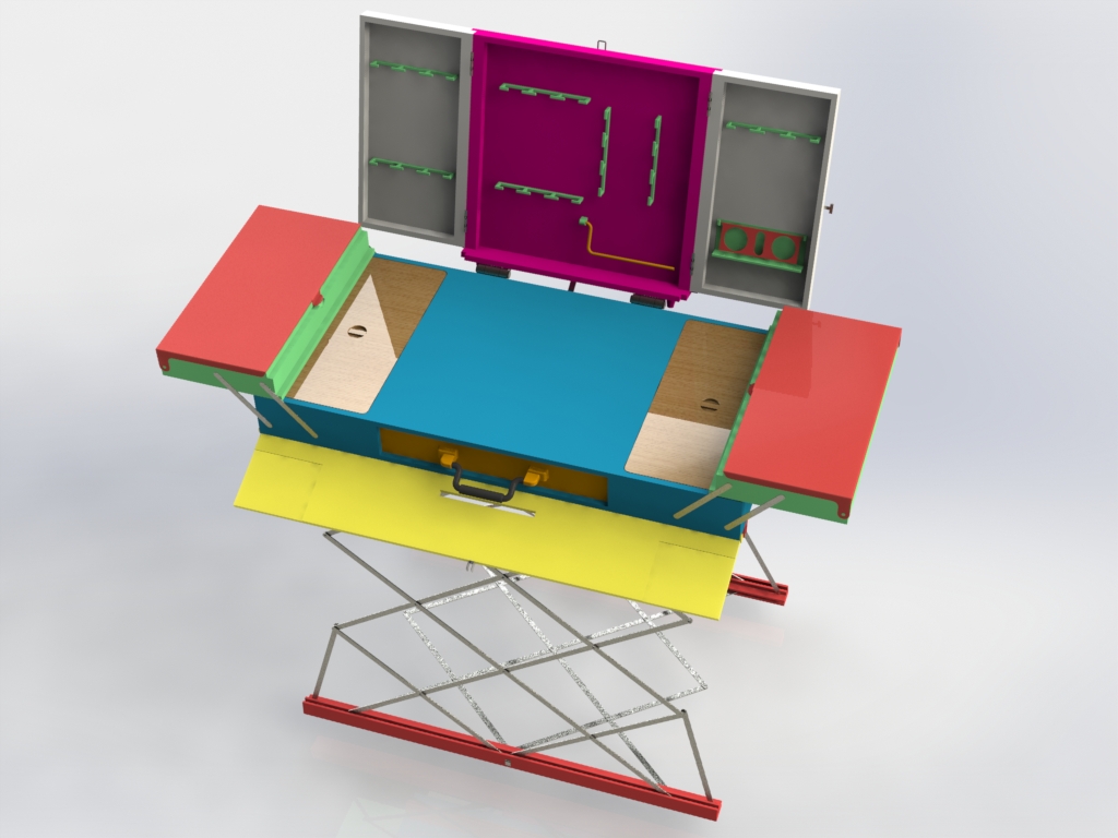 A2004470-便携式工具桌