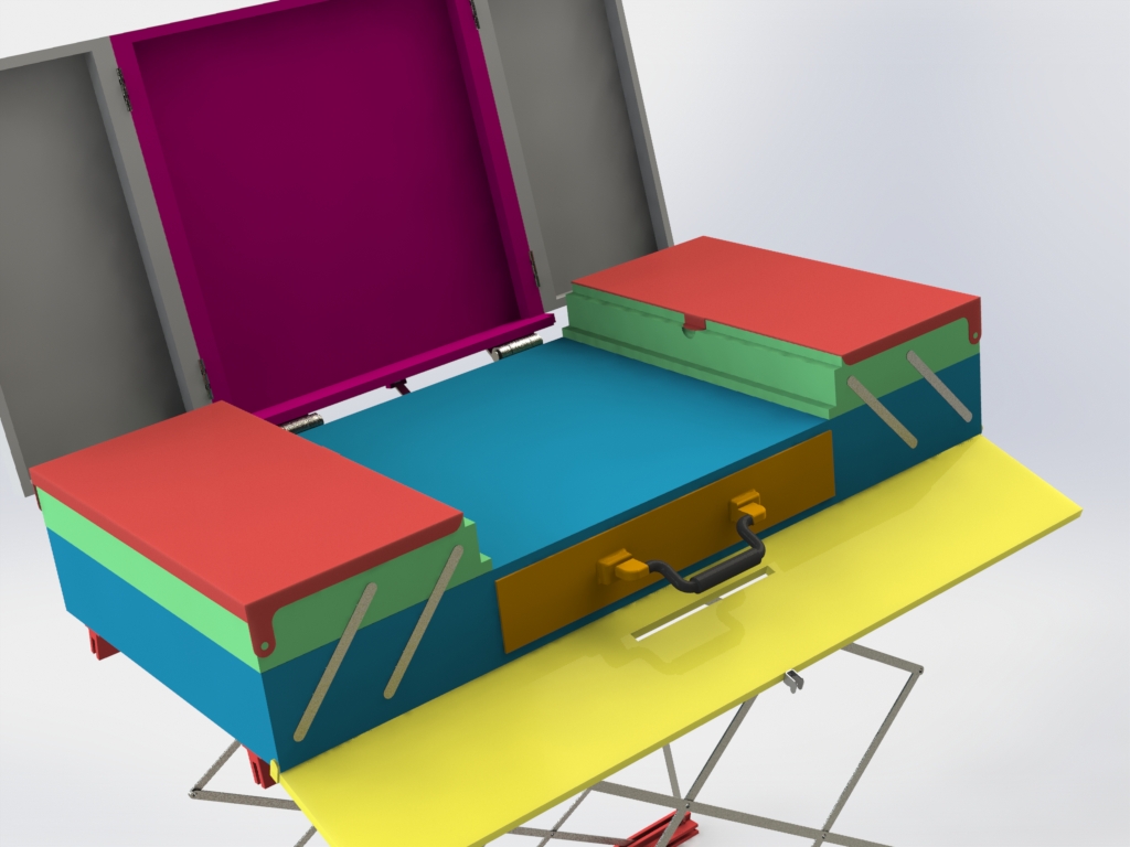 A2004470-便携式工具桌