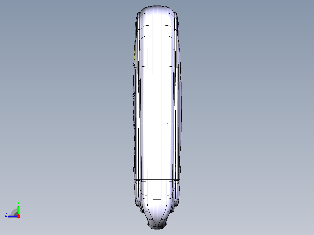 红旗H5车钥匙右视图