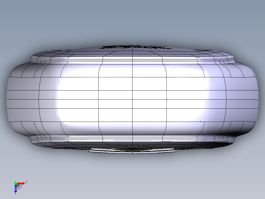 红旗H5车钥匙俯视图