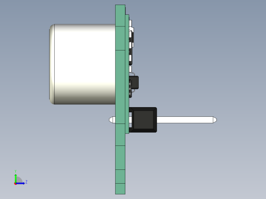 一氧化碳气体传感器左视缩略图