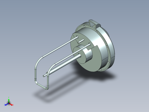V1200家用豆浆机设计与3D打印--697992--400正等轴测缩略图