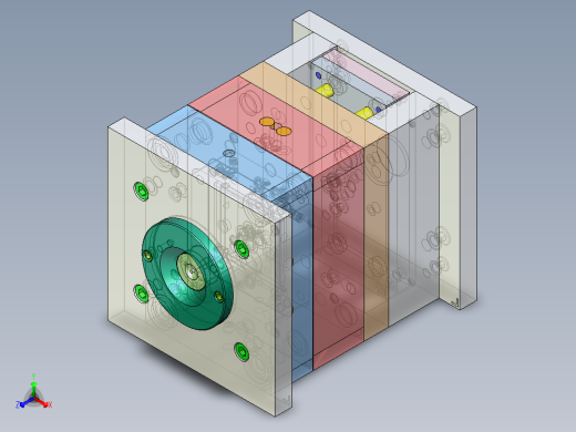 开关盖塑料模具设计