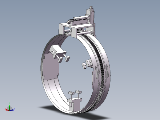 管道外圆自动焊接机结构设计【含三维+CAD+说明书】