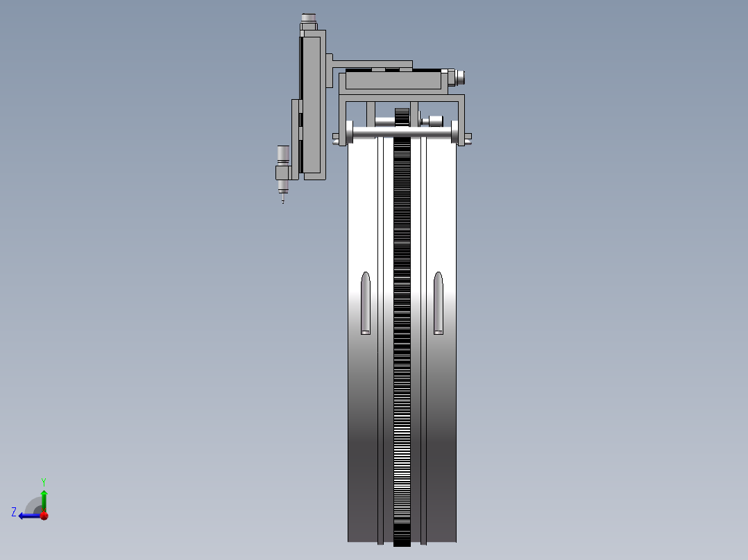 管道外圆自动焊接机结构设计【含三维+CAD+说明书】右视图