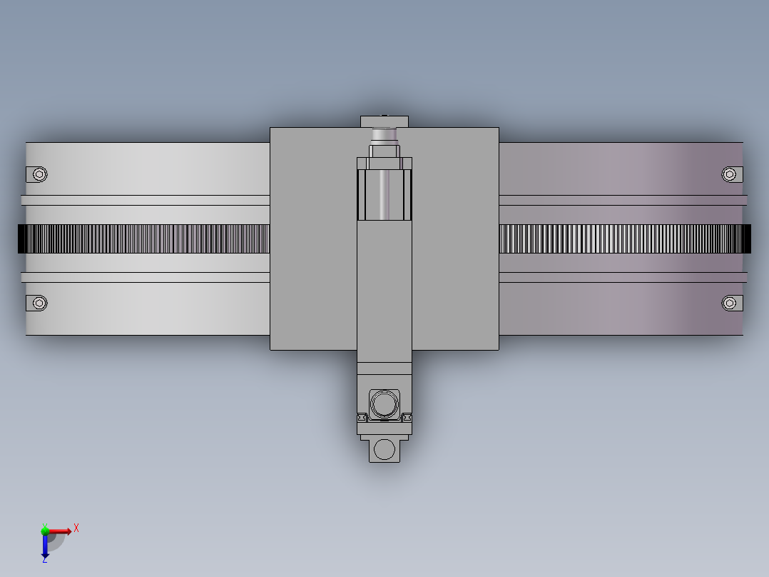 管道外圆自动焊接机结构设计【含三维+CAD+说明书】俯视图