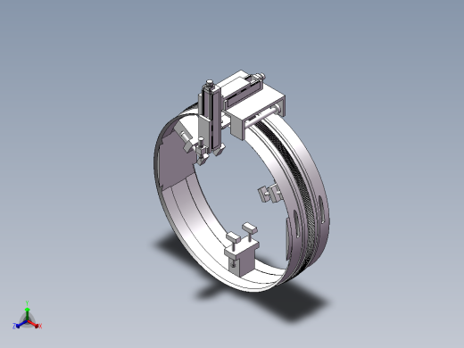 管道外圆自动焊接机结构设计【含三维+CAD+说明书】正等轴测缩略图