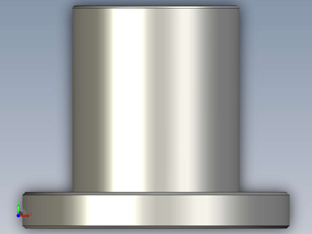 FJUM-01-40-HXJM-00工程塑料滑动轴承前视图