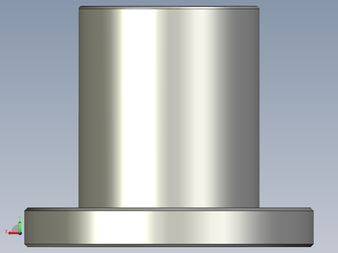 FJUM-01-40-HXJM-00工程塑料滑动轴承后视图