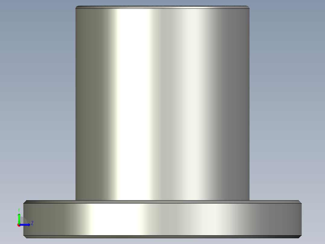 FJUM-01-40-HXJM-00工程塑料滑动轴承左视图