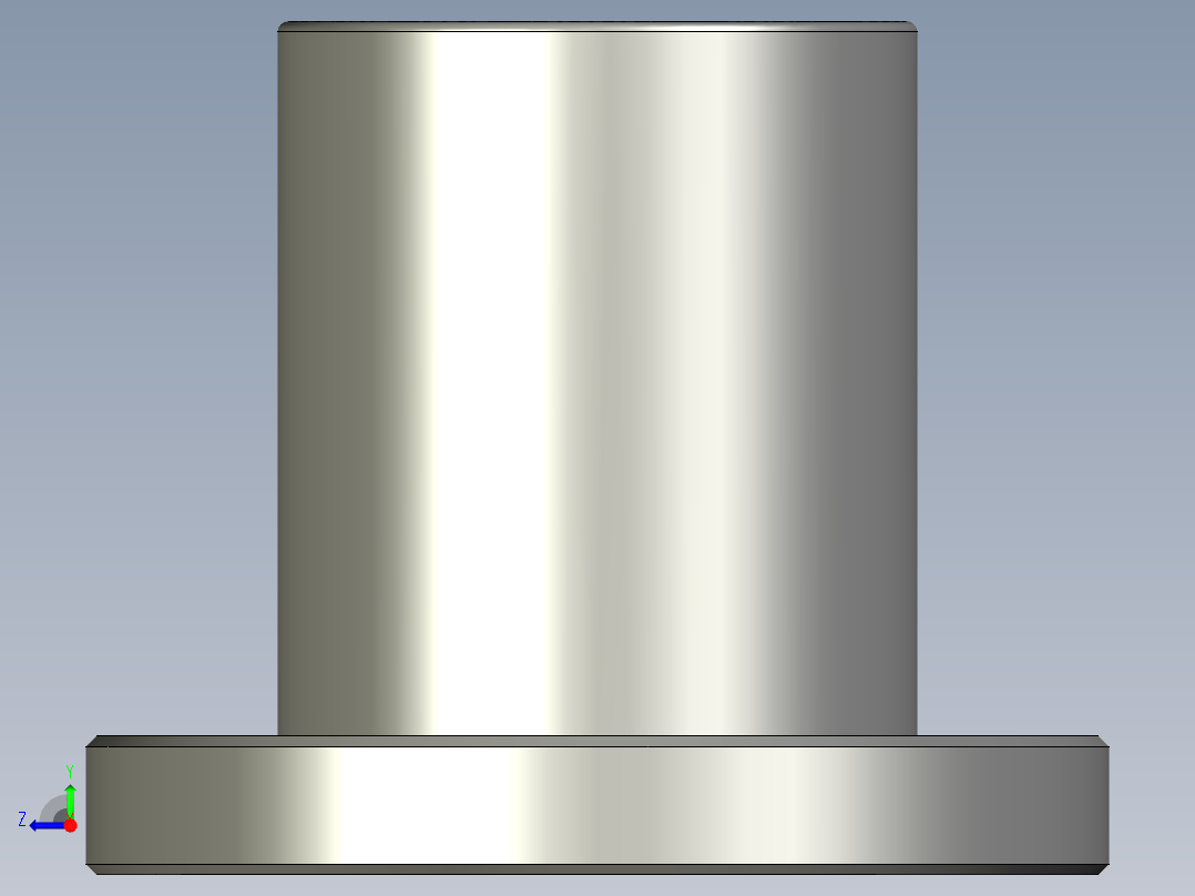 FJUM-01-40-HXJM-00工程塑料滑动轴承右视图