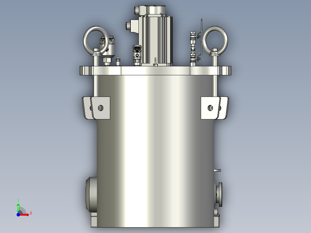 M078-胶桶前视图