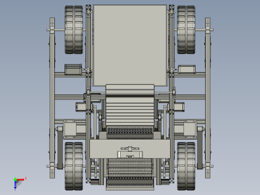 纯电动垃圾收集车俯视缩略图