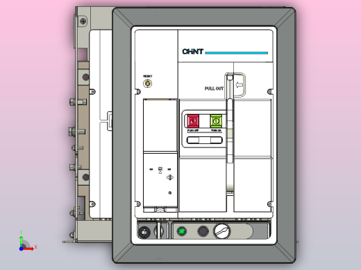 NA8-1600 800A-1000A 4P 抽屉式-水平接线+门框202409前视缩略图