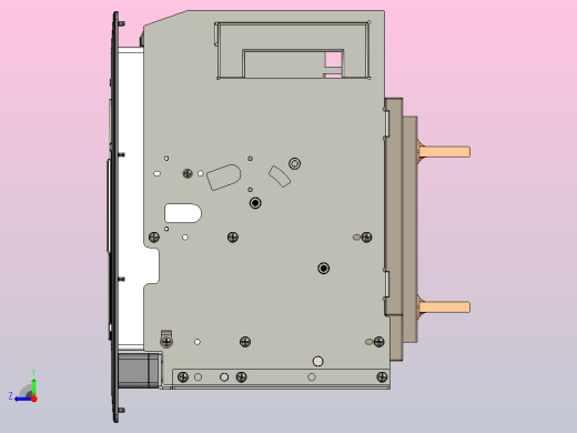 NA8-1600 800A-1000A 4P 抽屉式-水平接线+门框202409右视缩略图