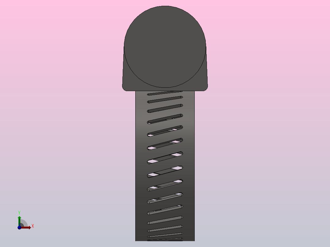 Q675 A型蜗杆传动式软管环箍_Q62022前视图