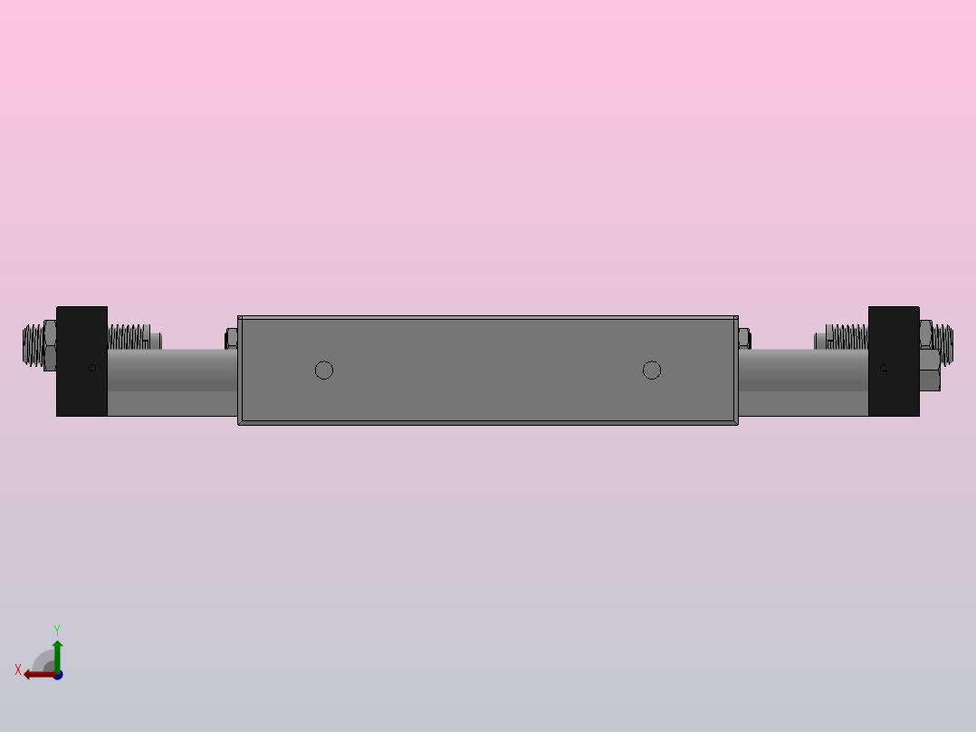 STM系列滑台气缸[STMS-20X50]后视图