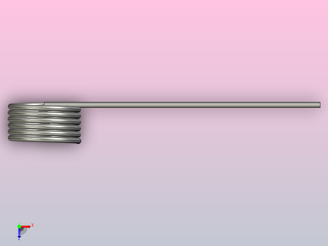 扭转弹簧torsion_spring_t015-270-109-x-l俯视图