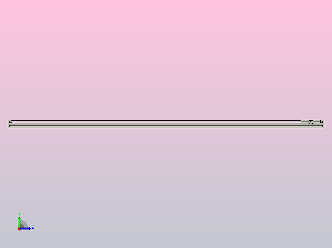 直驱直线电机轴TPA-LNP3-120-35C3-1-L2820-3-C-10-N3左视图