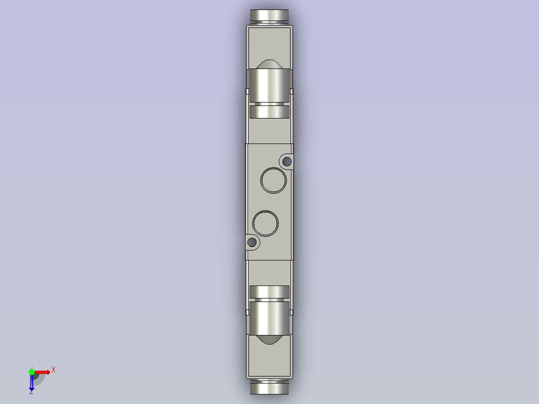 CZXD-电磁阀-4V12006B-F俯视图