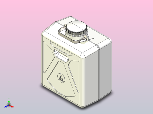Nalgene可热压罐jerrycan 20l，带盖或不带盖
