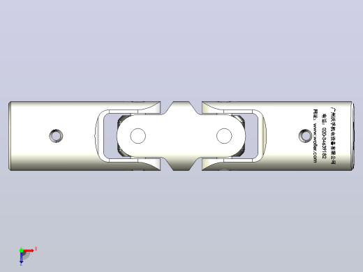 WX,WXD型小型十字轴万向联轴器[WX1-PB-Φ6╱Φ]俯视缩略图