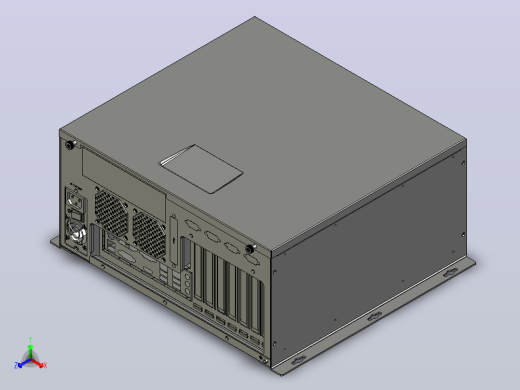IPC350L-横放 工控机 IPC350