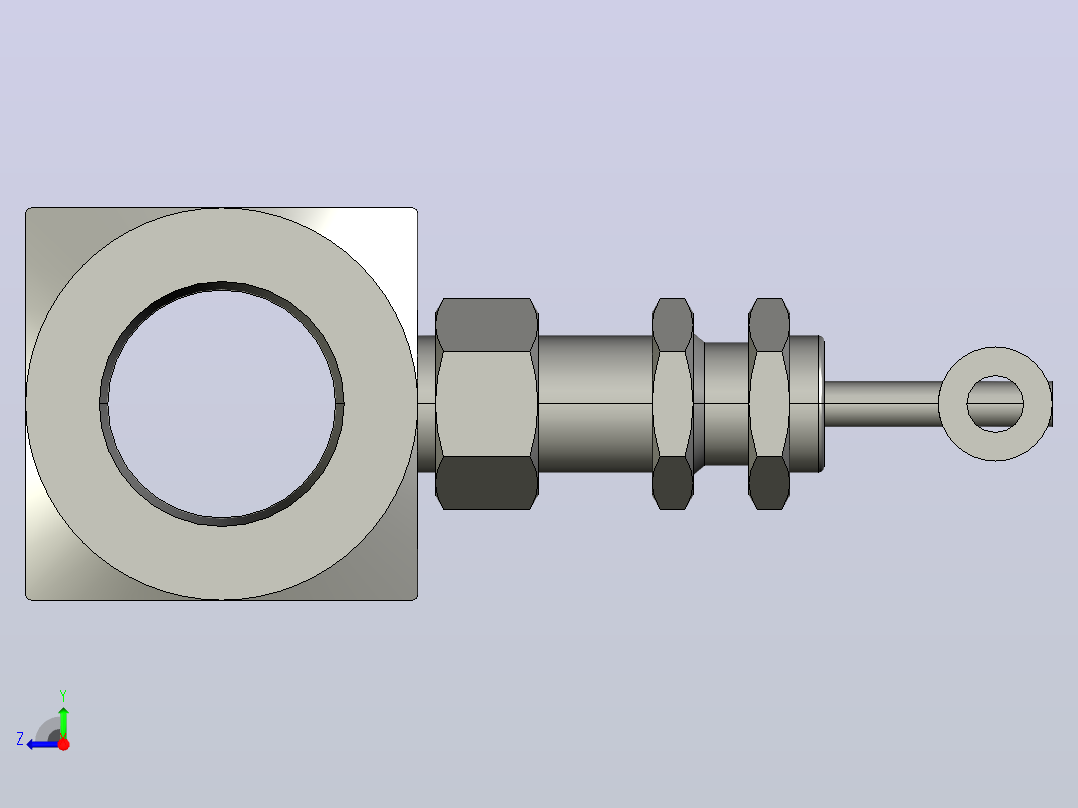 泄放阀[CMP12MBF-CSM×3F]右视图