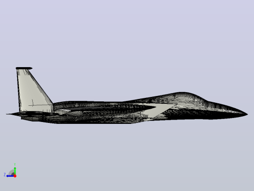 F-15 Eagle v2飞机右视缩略图