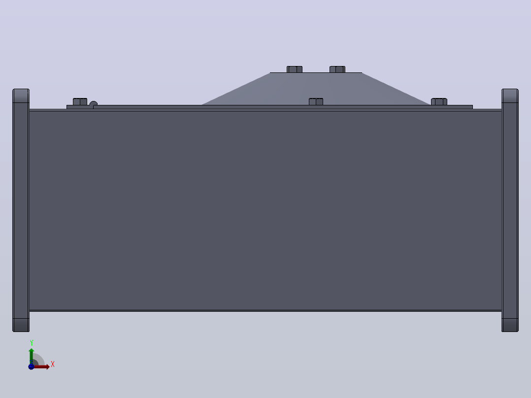 EKRB300×150C1方形管道风机[EKRB300×150C1]前视图