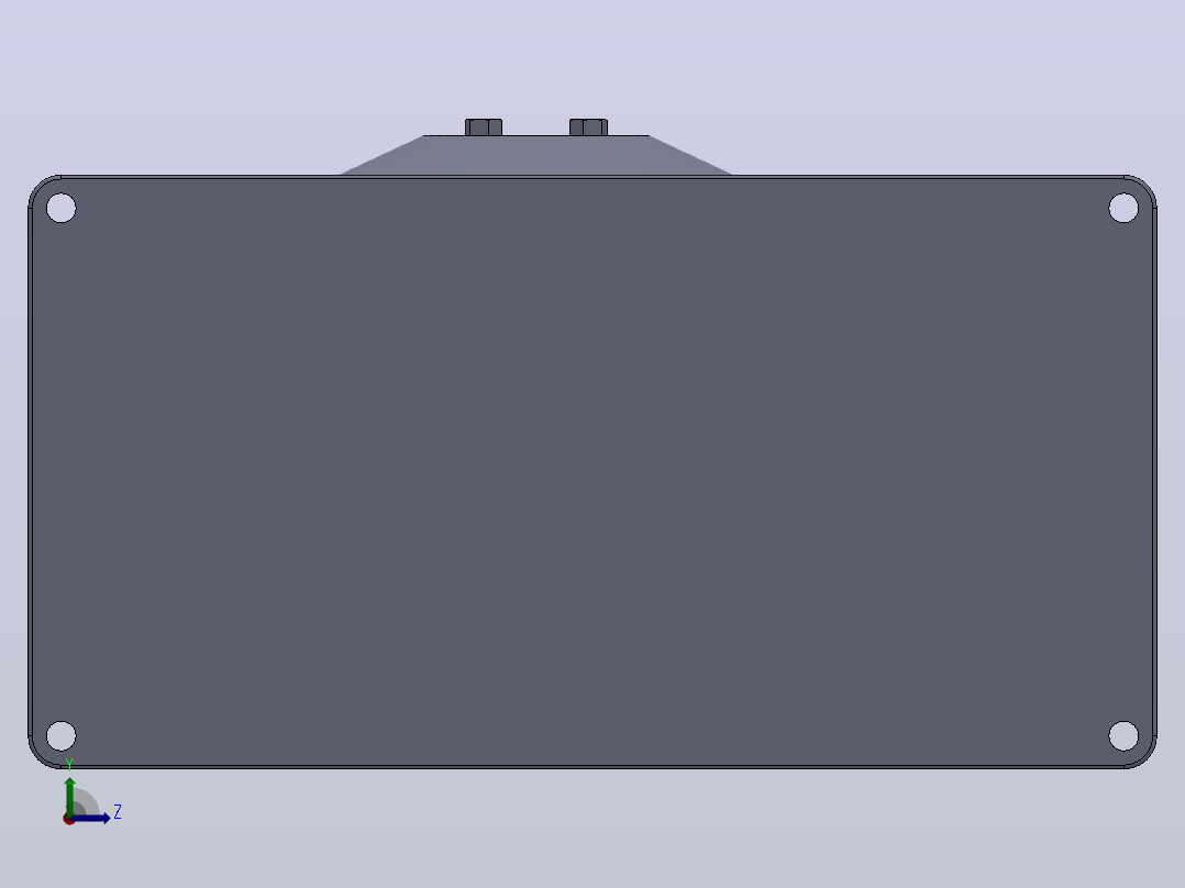 EKRB300×150C1方形管道风机[EKRB300×150C1]左视图