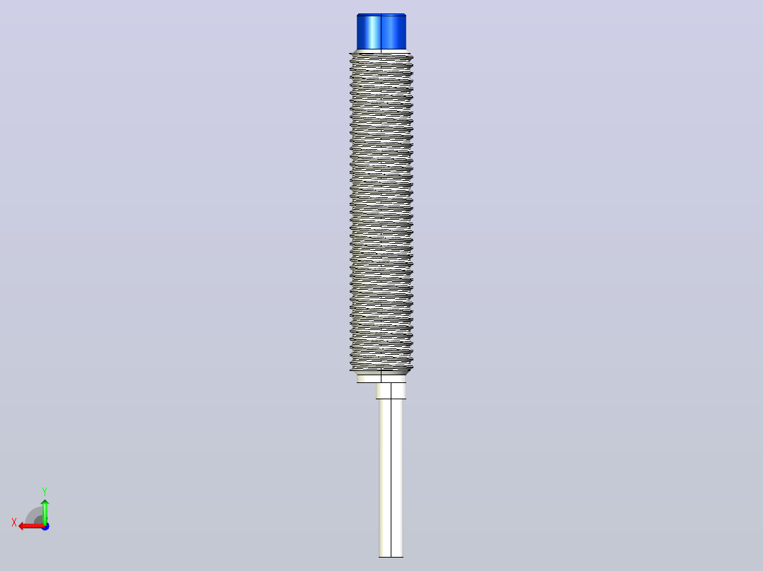 接近开关传感器ZJG25-N-2-M8-N-C后视图