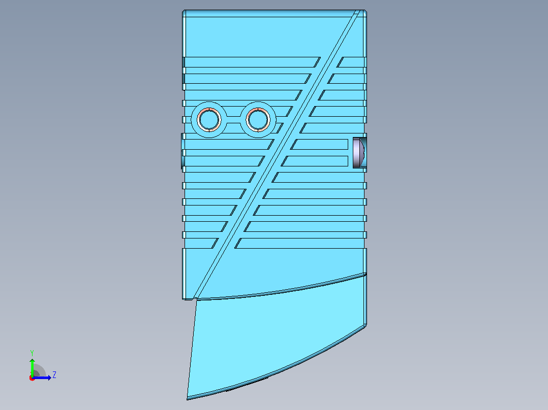 CLV621-2120条码扫描器左视图