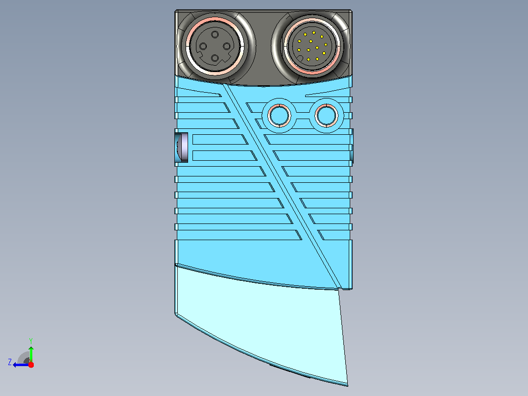 CLV621-2120条码扫描器右视图