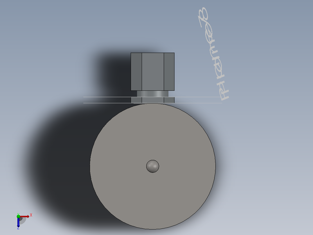 DYHW-116微型称重传感器5Kg 10Kg 20Kg 30Kg 50Kg 100Kg 200Kg 300Kg 500Kg小按钮压力传感器俯视图