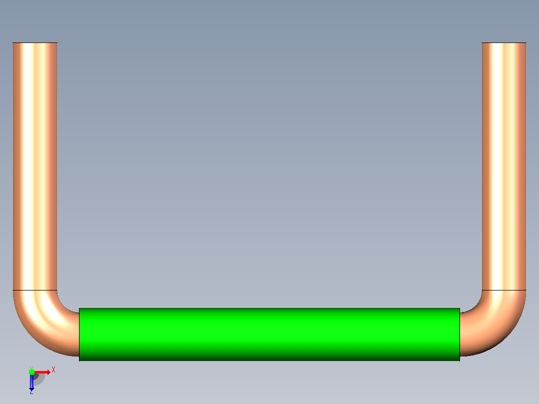 插头连接器Wirebridge_6.35xD0.6mm俯视图
