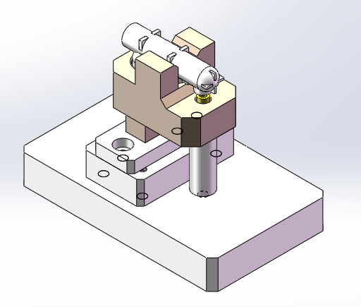 压铜嘴工装sw18可编辑缩略图