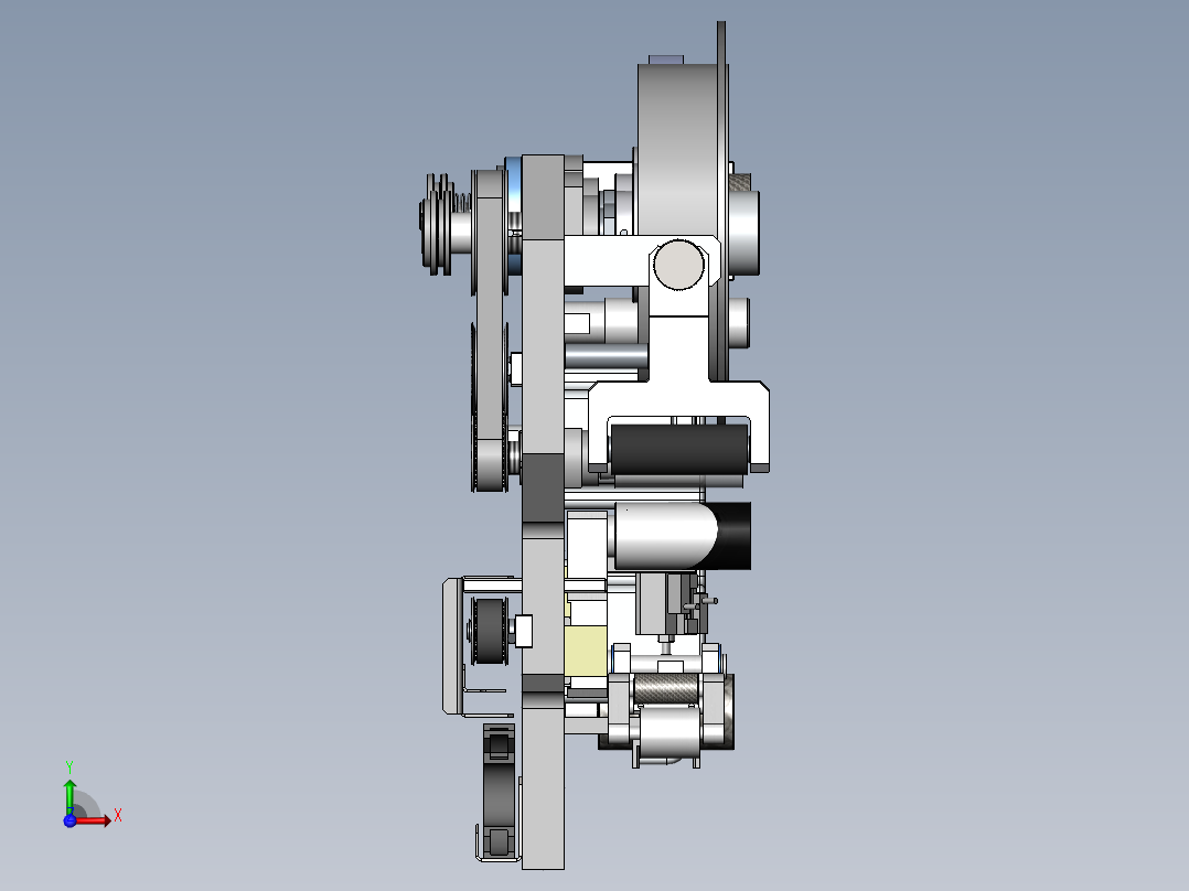 在线撕膜组件sw23可编辑前视图
